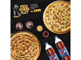 Chuckles Pizza Power Play Deal 1 For Rs.3999/-